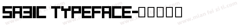SABIC Typeface字体转换